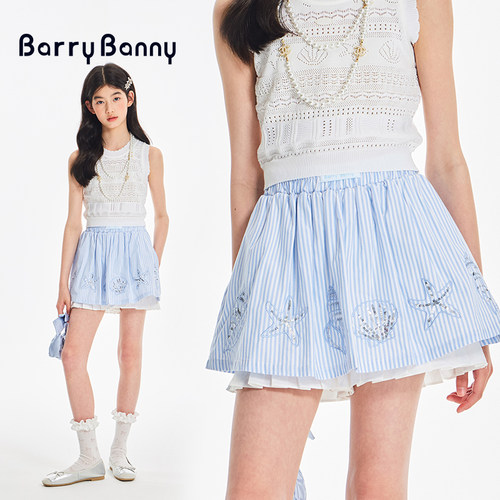 BarryBanny甜美清新裤裙半身裙