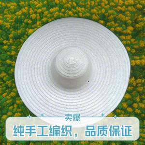 25年新款防晒遮阳帽塑料草帽