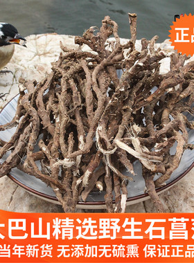 大巴山野生石菖蒲中药材特级正品无硫小菖蒲农家深山自采全干新货