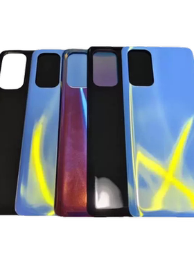 适用OPPO reno5后盖Reno5Pro手机后盖玻璃电池盖Reno5K 后盖 无标