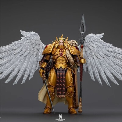 JOYTOY暗源战锤荷鲁斯之乱圣血猩红圣骑士1:18可动兵人模型手办