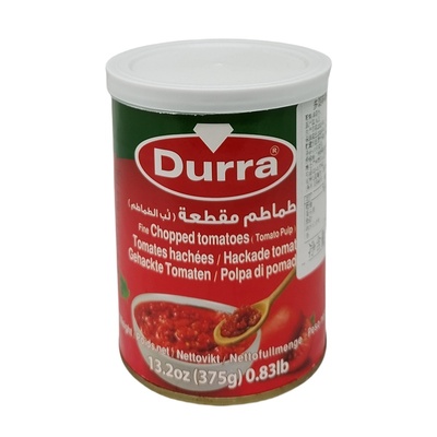 durra  chopped tomatoes (tomato pulp ) 碎番茄375G/680G