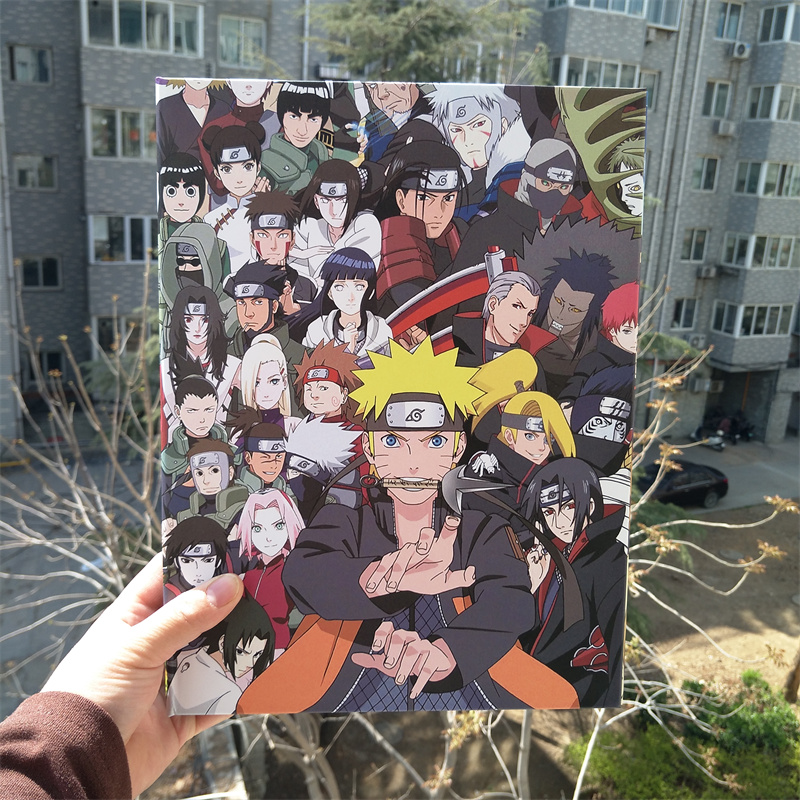 肯音 2025年新款火影忍者同学录毕业纪念册小学生六年级男网红初