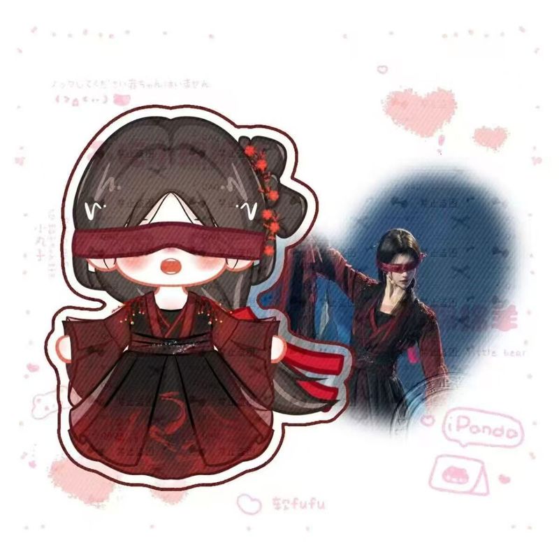 原创鞠婧祎奇妙夜应援周边古装造型q版立牌钥匙扣pp夹礼物