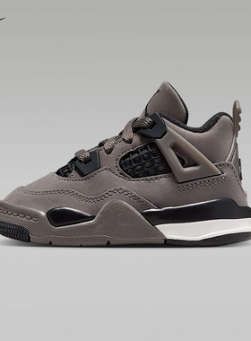 Nike耐克25新款婴童男女AIR JORDAN AJ4运动篮球休闲鞋IB4387-200