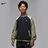 Nike耐克大童轻便型夹克秋季 JORDAN男女童梭织运动外套IQ5942 045