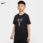 Nike耐克男女童KOBE科比大童T恤夏季 休闲柔软IH2218 010