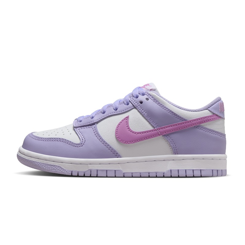 Nike耐克dunk板鞋女2024秋季新款紫色休闲鞋大童运动鞋HQ1185-161