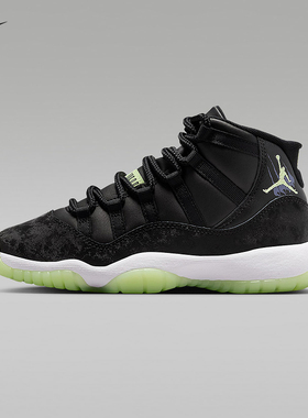 耐克2025冬新款大童Air Jordan 11 Retro GS运动篮球鞋IB1378-001