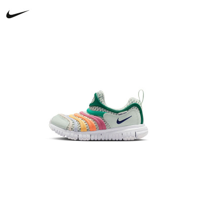 NIKE耐克新款小童鞋毛毛虫鞋DYNAMO网面透气休闲运动鞋IV0523-301