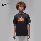 儿童新款 百搭时尚 舒适运动休闲短袖 Nike耐克男夏季 T恤IO2465 045