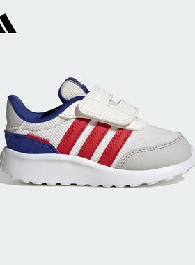 adidas阿迪达斯RUN 70S AC男婴童鞋2025秋魔术贴日常运动鞋JQ9616