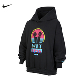 Nike耐克2025年冬季 045 印花保暖卫衣IM7402 新款 大童连帽套头衫