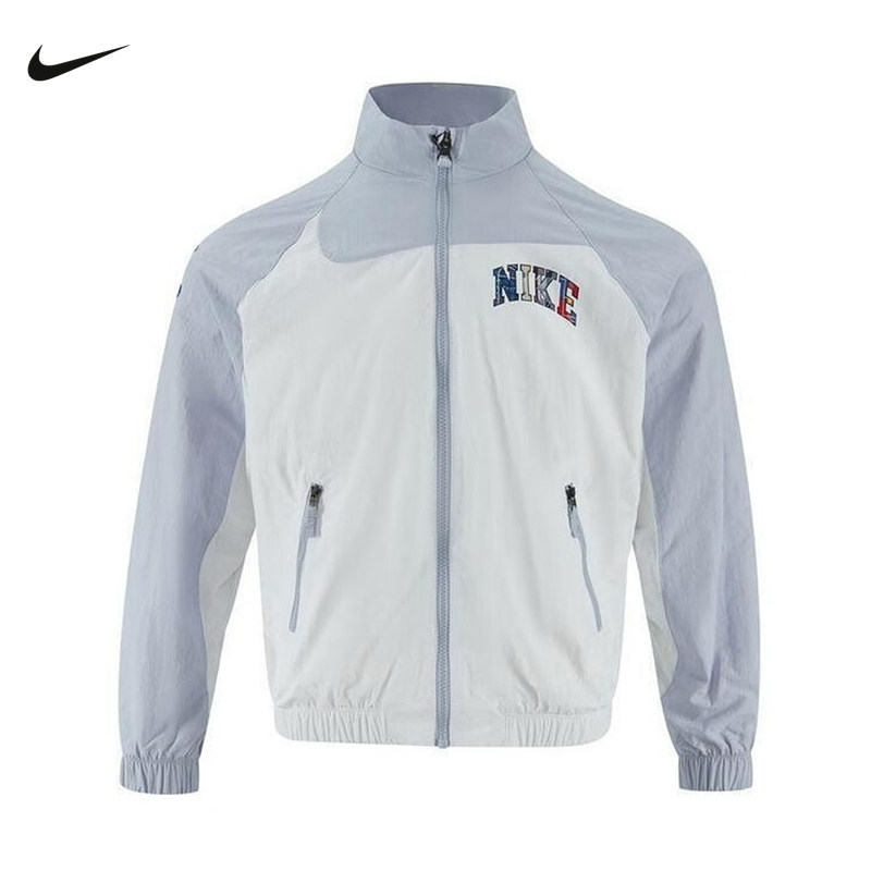 耐克男女大童装2025秋趣味彩色Logo防风衣运动夹克外套II0471-057,童装/婴儿装/亲子装,夹克/皮衣,淘宝优惠券,粉丝福利购,淘宝优惠卷