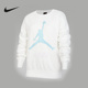 Nike耐克女童新款 133 IQ2869 时尚 套头无帽卫衣休闲舒适针织套头衫
