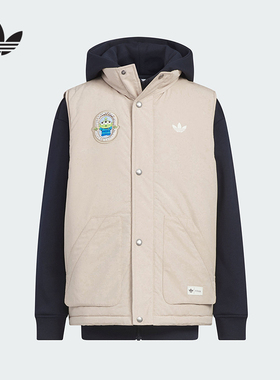 Adidas阿迪达斯男大童迪士尼玩具总动员三眼仔联名棉服外套KB5145