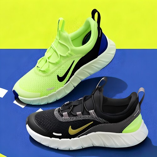NIKE耐克男女幼童透气专业跑步鞋轻便FREE RIDE运动鞋 IQ5811-700