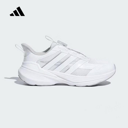 adidas阿迪达斯运动鞋秋男大童BOA旋钮闪电镖缓震跑步鞋 LA4512