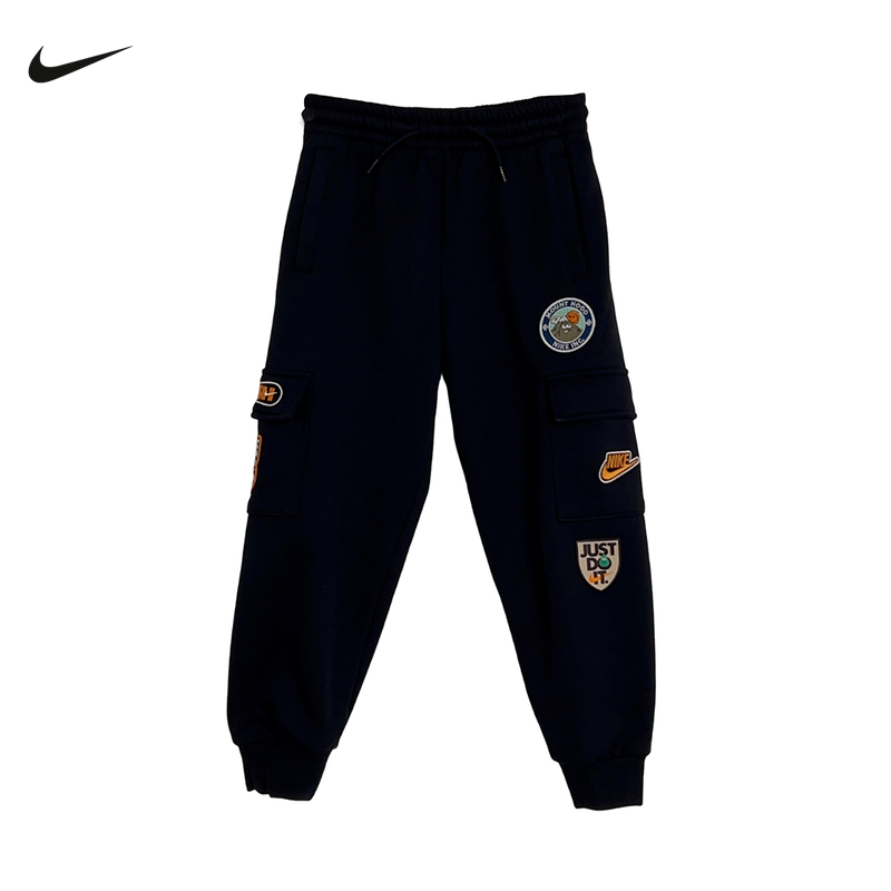 Nike耐克2025年冬季新款中性休闲长裤印花针织运动长裤IQ2822-010