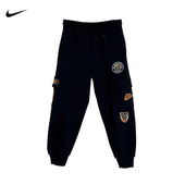 Nike耐克2025冬新款 010 IQ2822 男女小童休闲长裤 印花针织运动长裤