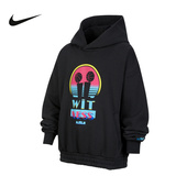 舒适百搭加绒卫衣IM7402 Nike耐克男女童2025冬新款 运动套头衫 045