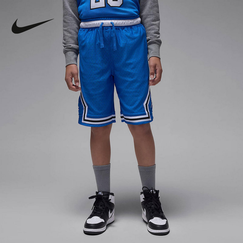 Nike耐克男Jordan新款休闲短裤运动裤儿童网眼舒适裤子HQ7219-435,童装/婴儿装/亲子装,裤子,淘宝优惠券,粉丝福利购,淘宝优惠卷