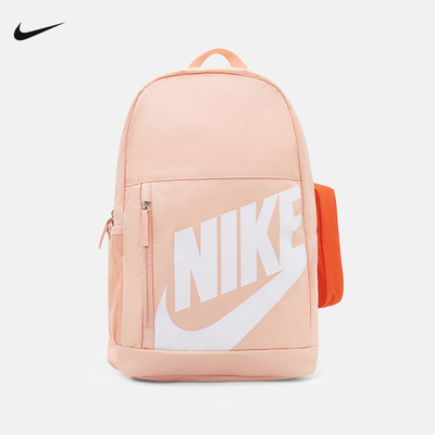 NIKE耐克LOGO双肩包男女学生书包大容量笔袋二合一背包HJ4186-800
