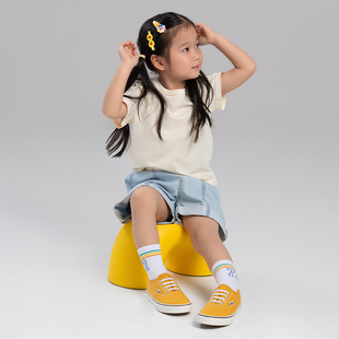 PONY波尼男童鞋新款时尚休闲舒适运动鞋百搭帆布鞋252K1SK05YW