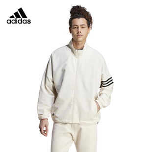 男子运动外套针织夹克IM2096 Adidas阿迪达斯三叶草2023新款