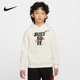 Nike耐克男女童新款 133 卫衣IQ3932 时尚 运动百搭休闲连帽套头衫
