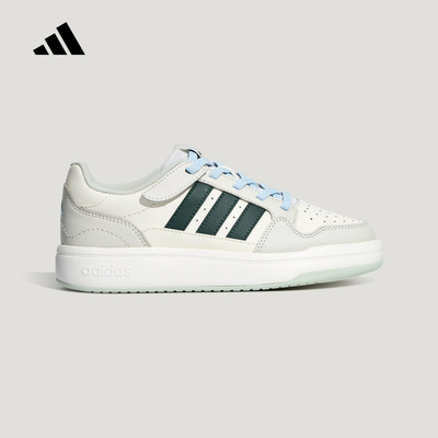 adidas阿迪达斯男女大童板鞋COMFICOURT篮球风休闲运动鞋 LA1989