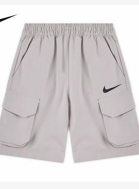 Nike耐克男新款休闲舒适时尚透气百搭经典运动梭织短裤HQ7816-009