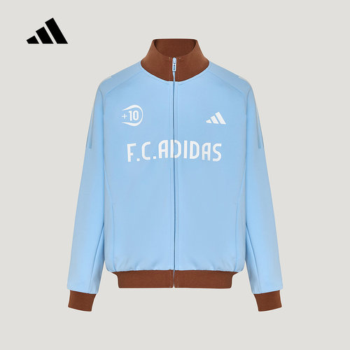 adidas阿迪达斯大童全能运动系列凉感外套休闲针织夹克 LD7364
