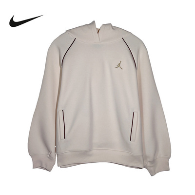 Nike耐克女童新款时尚针织套头衫休闲舒适百搭连帽卫衣IR8009-134