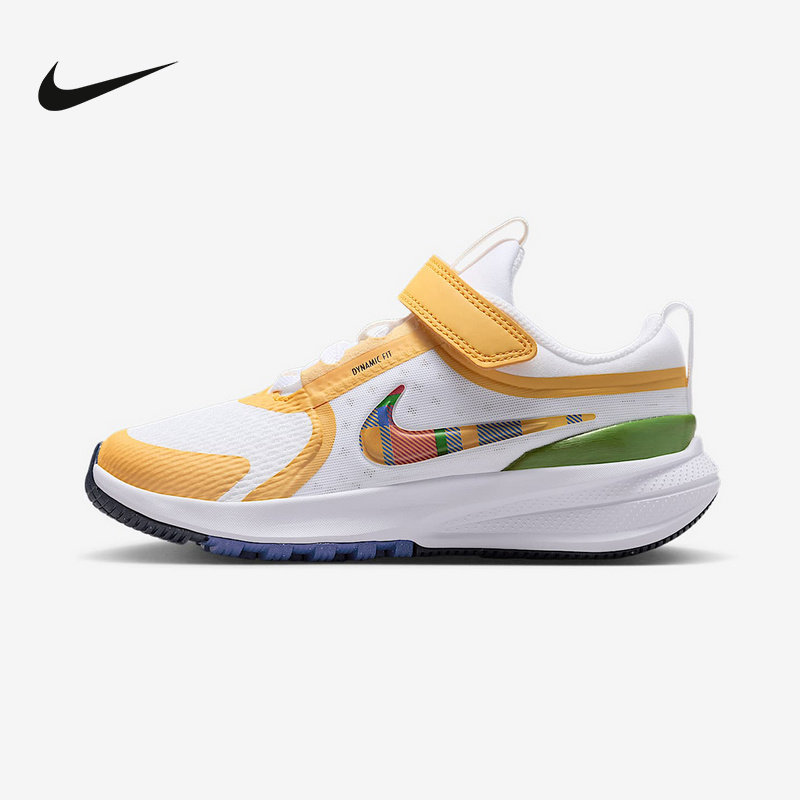 Nike耐克童新款透气低帮STAR RUNNER 5 (PS)运动休闲鞋IH7337-191