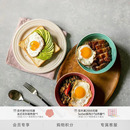 酷彩LE CREUSET法国轻奢温哥华网红餐具意面饭碗深色拉盘碟西餐盘