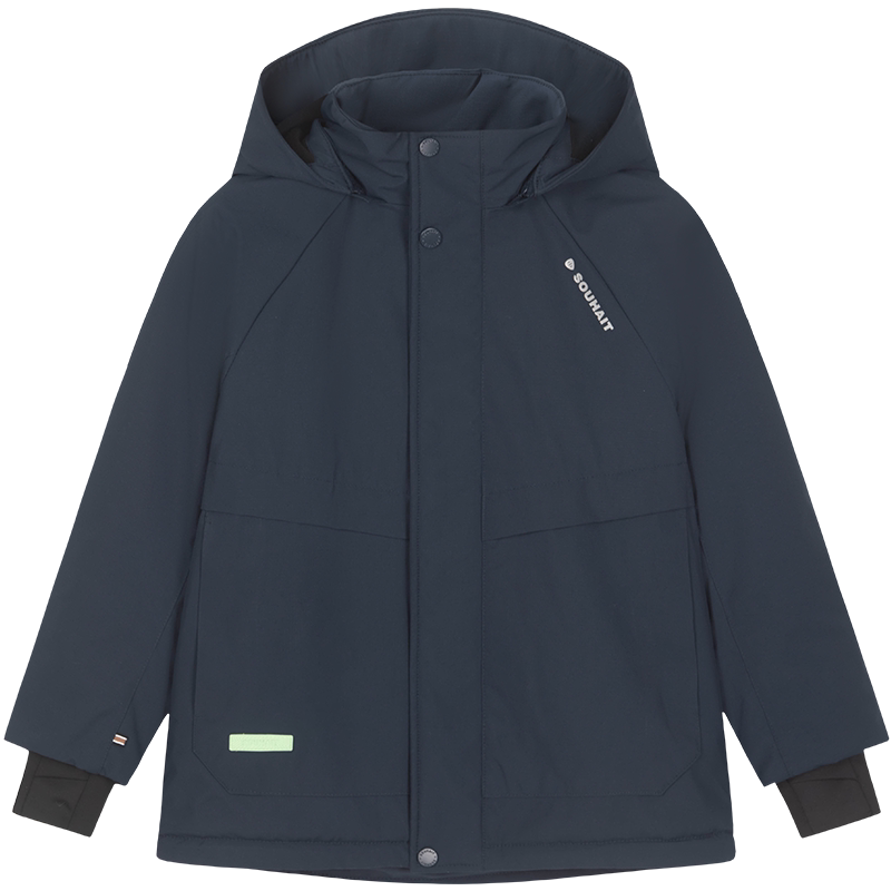 水孩儿亲子装三防春秋外套休闲连帽防风衣