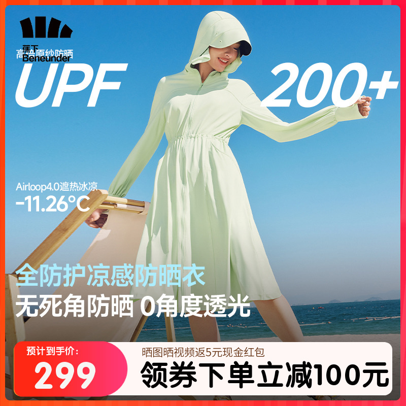 蕉下全防护宽松长款防晒衣