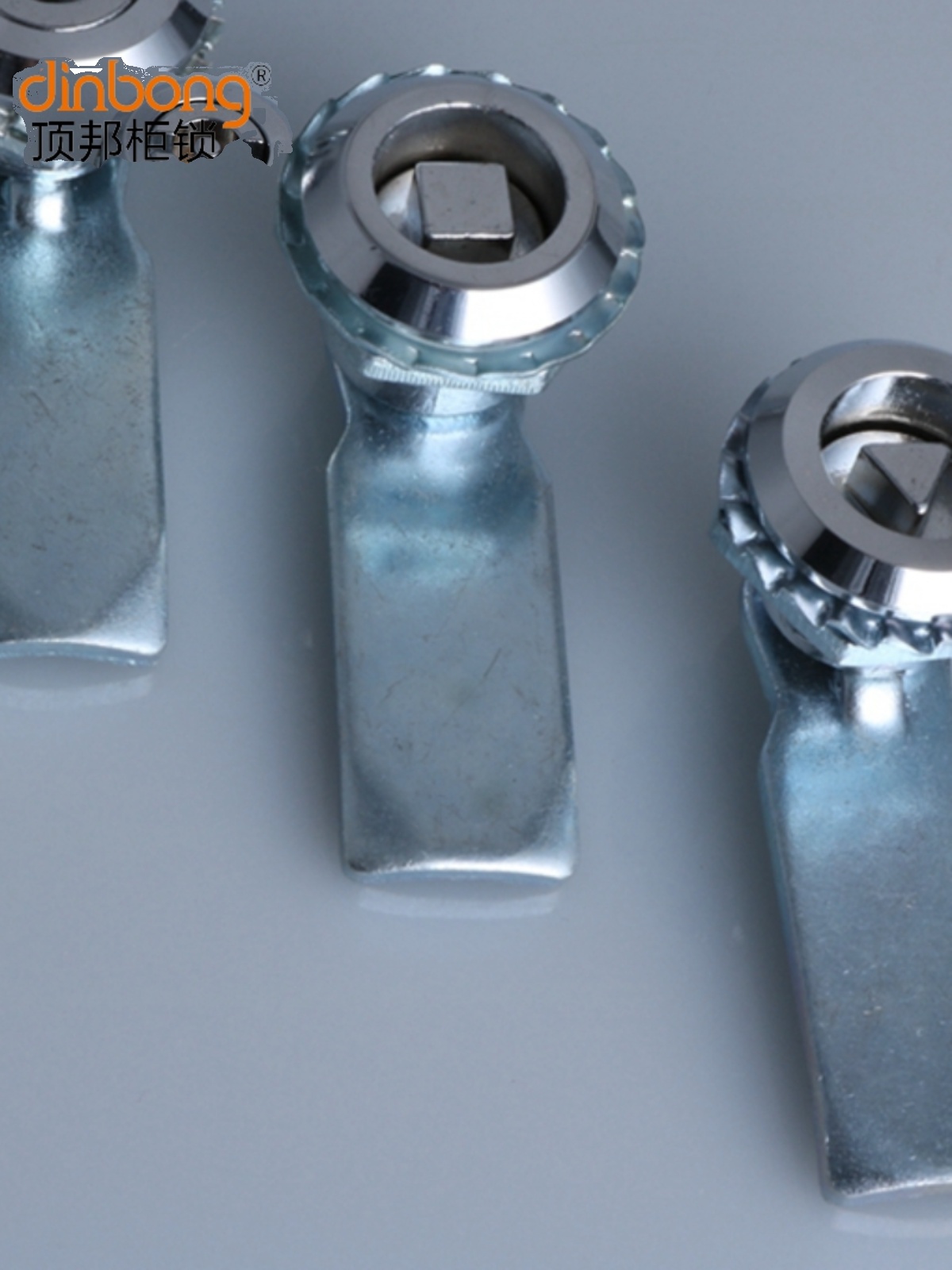 Dinbong Ms705配电柜圆柱锁垃圾桶火箱转动舌锁控制箱三角锁