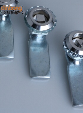 Dinbong Ms705配电柜圆柱锁垃圾桶火箱转动舌锁控制箱三角锁