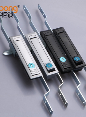 MS731-1-2天地连杆锁 MS461开关控制柜 机械机箱机柜按压锁