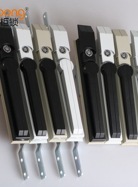 dinbong MS830天地连杆锁 配电箱 高低压开关控制柜门锁 弹子锁芯