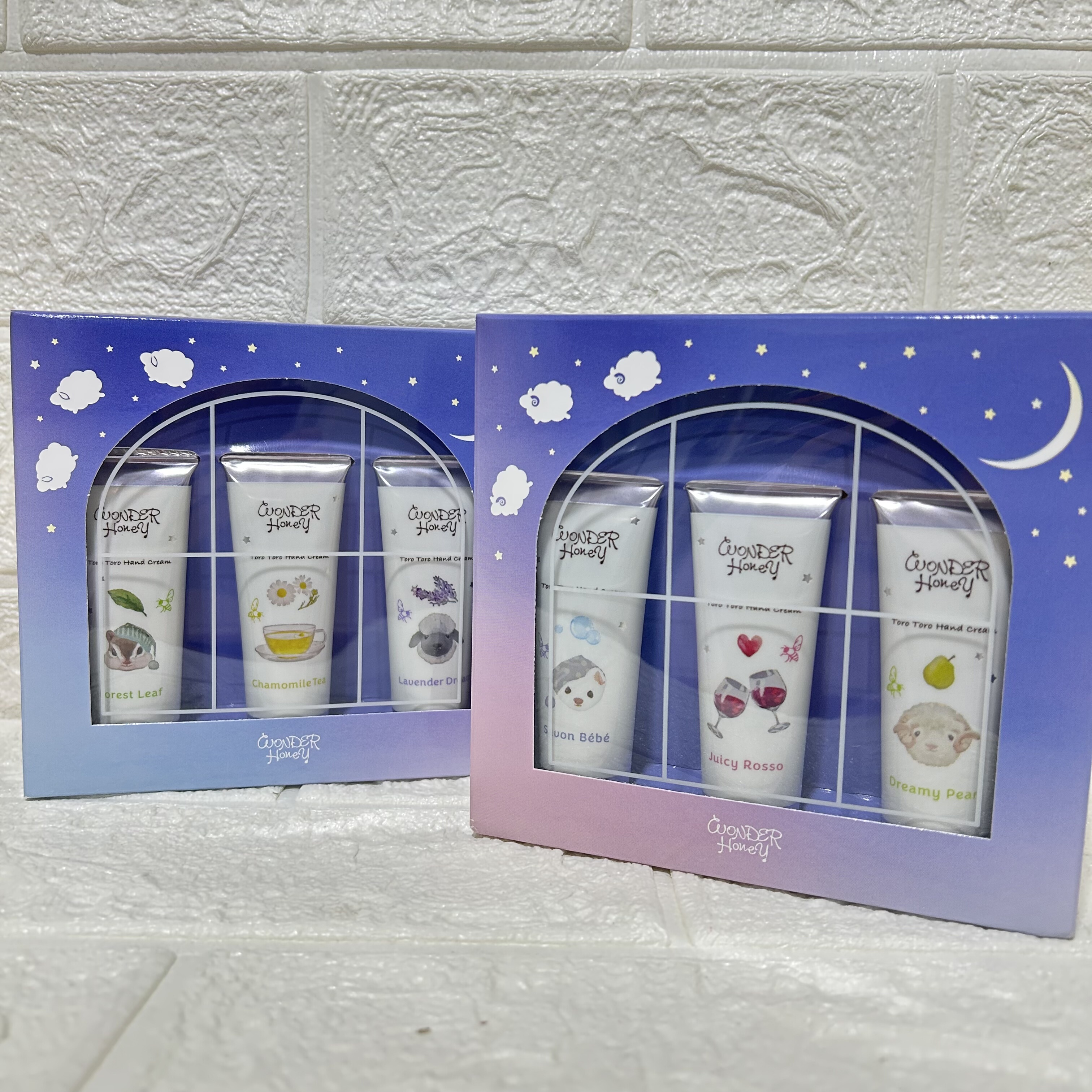 秋季限定~日本VECUA wonder Honey滋润保湿护手霜套装3支装现货