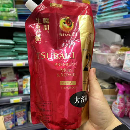 日本采购现货丝蓓绮红椿洗发露