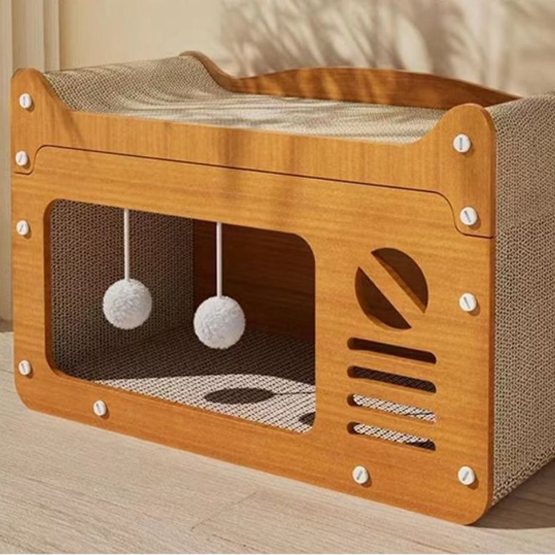 封闭式猫窝猫抓板一体幼猫床四季通用猫屋沙发猫咪玩具,宠物/宠物食品及用品,猫窝/屋/帐篷/沙发,淘宝优惠券,粉丝福利购,淘宝优惠卷