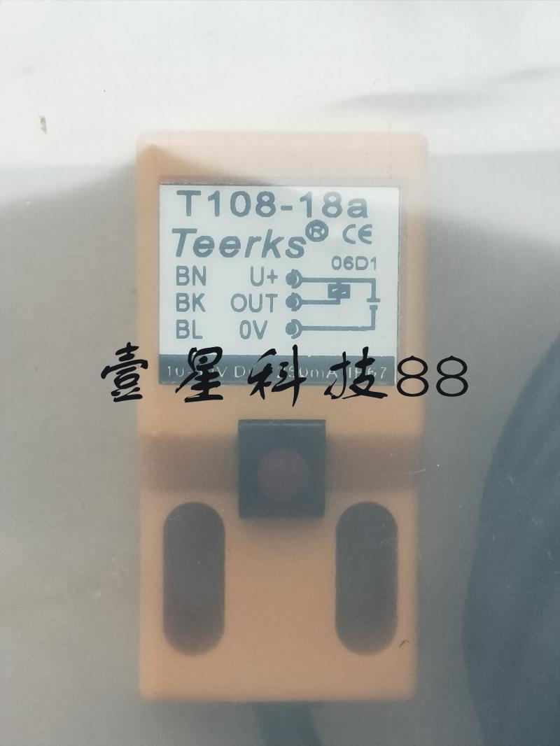 热销全新Teerks接近开关传感器T108-18a【实物拍摄】