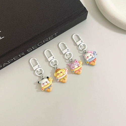 Милый брелок ручной работы для влюбленных, подвеска, школьный рюкзак, украшение для ногтей, 2024 года, новая коллекция