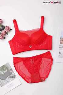 厦门艾里夫新款无钢圈 文胸风情抹胸 套装女性感内衣聚拢 爆款