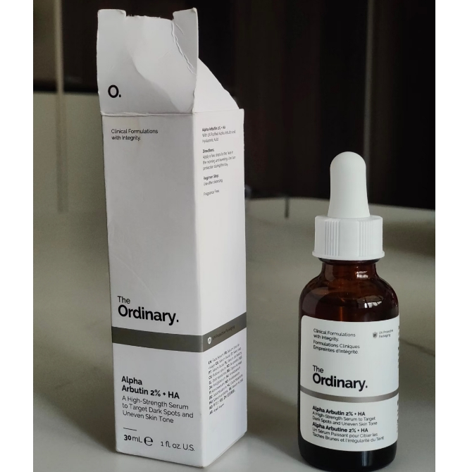 保税区 The ordinary 2%熊果苷+透明质酸精华液提亮30ml/60ml
