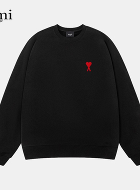 官方AMI SRTP儿童卫衣亲子装2026春秋季新款男女童装长袖大童长袖